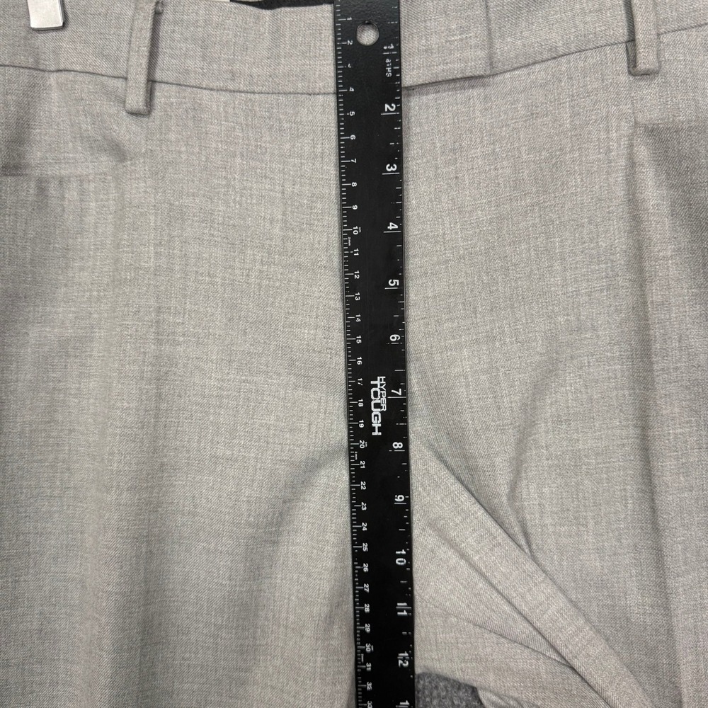 Gap Pants Womens 12 Grey Modern Boot Light Heather Career High Rise Stretch NWT - Picture 14 of 16